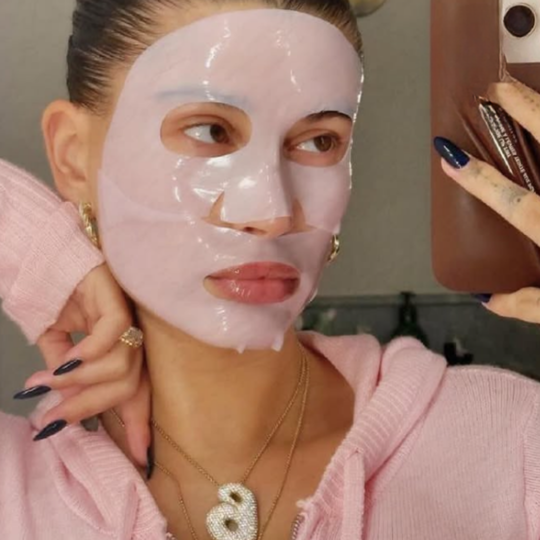 Maschera Rosa en Gel au Collagène et PDRN - conçue par Hailey Bieber