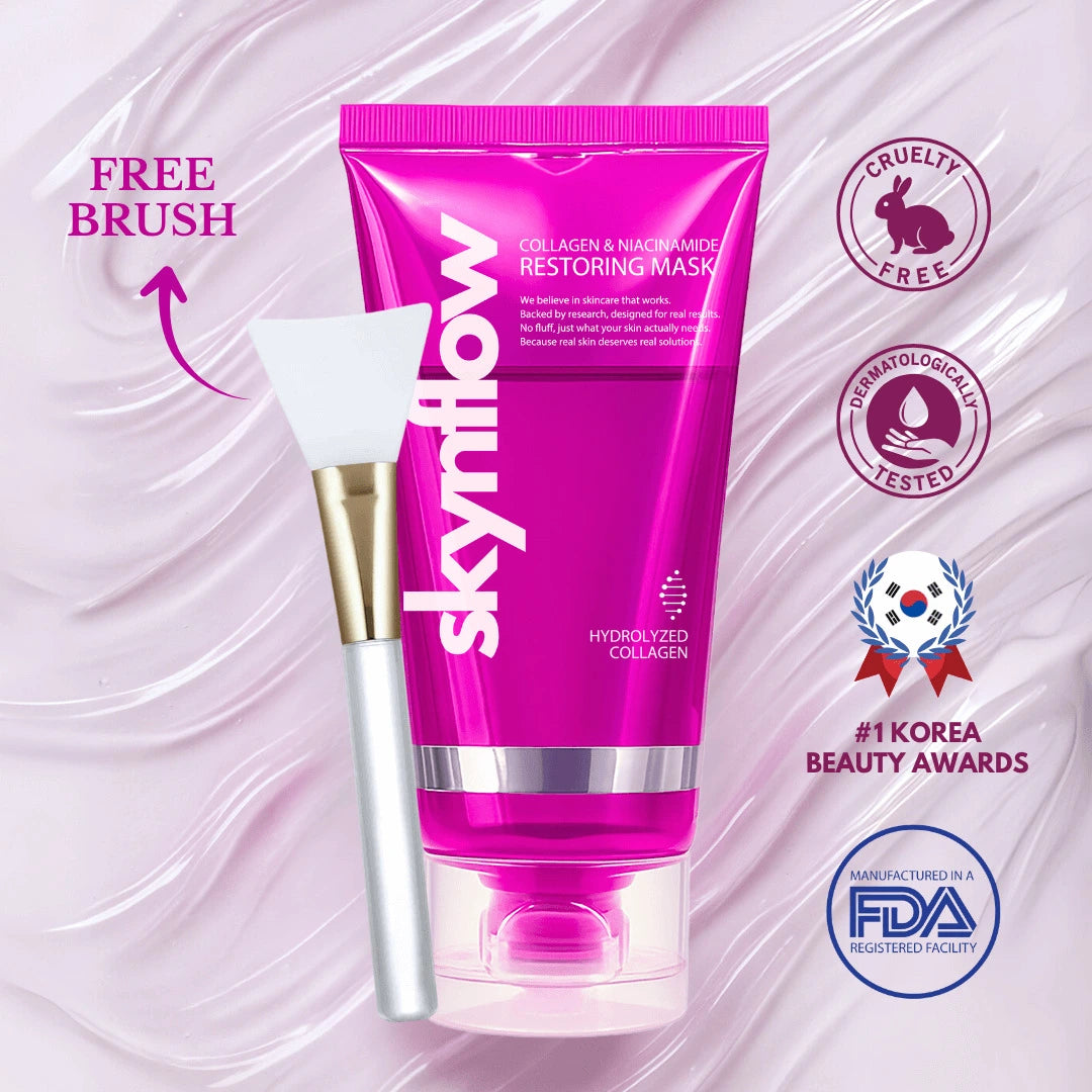 Regenerating Mask with Hydrolyzed Collagen and Niacinamide