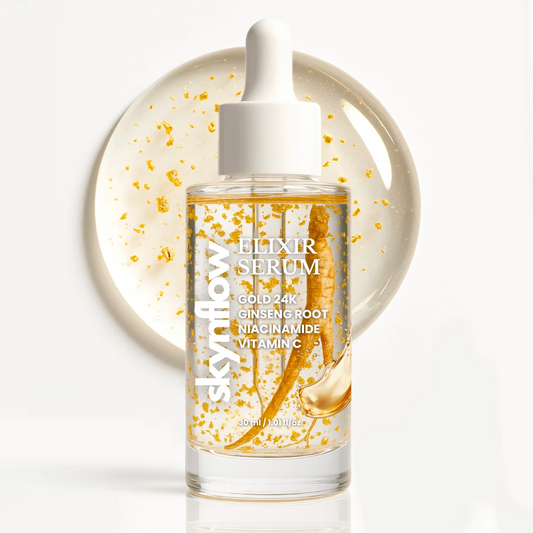 Elixir Serum - 24kGold Ginseng Root Niacinamide Vitamin C