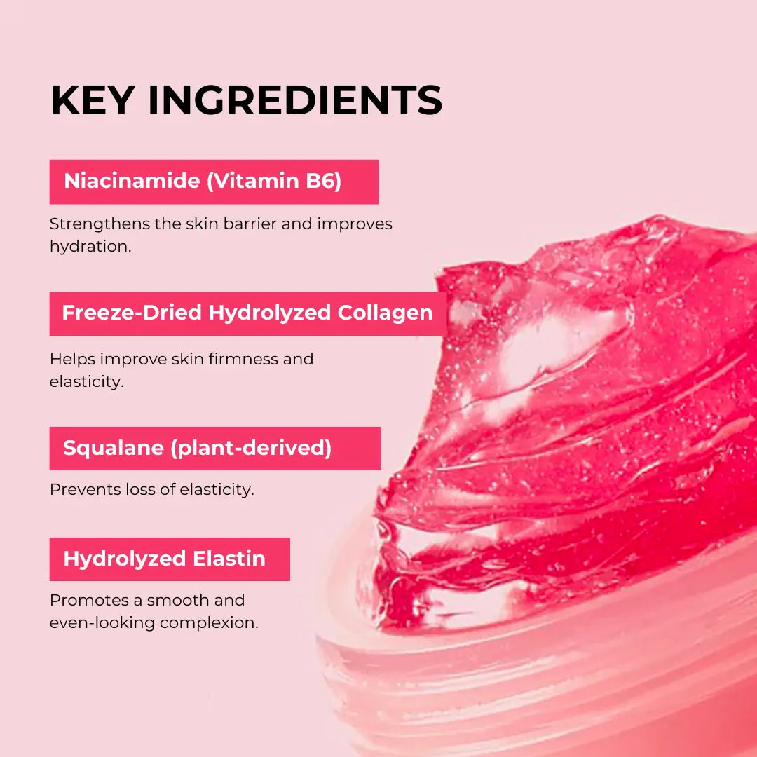 Hydrolyzed Collagen and Niacinamide Jelly Cream