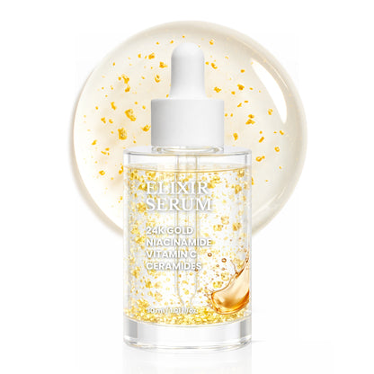 Sérum Élixir - Or 24 carats Ginseng Niacinamide Vitamine C