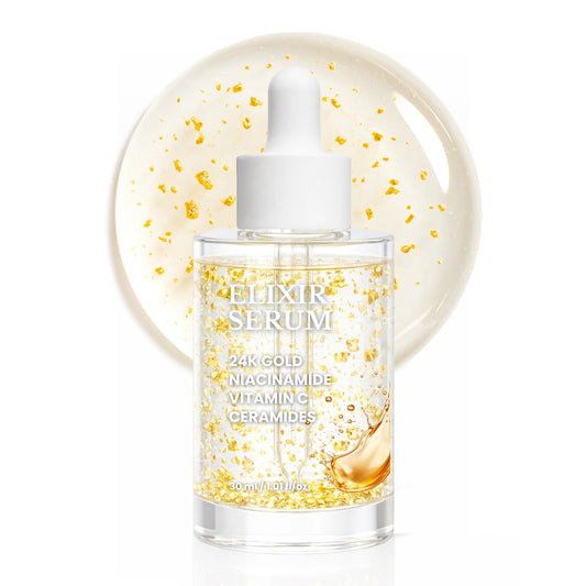 Sérum Élixir - Or 24 carats Ginseng Niacinamide Vitamine C