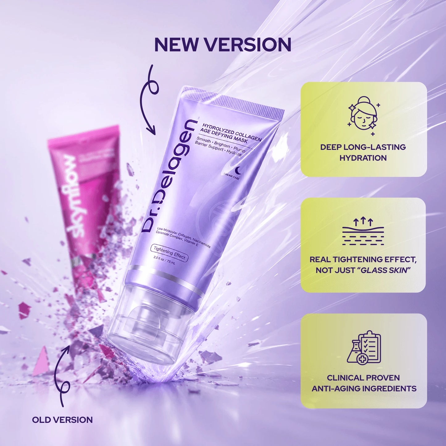 Hydrolyzed Collagen Age Defying Mask - PROMO