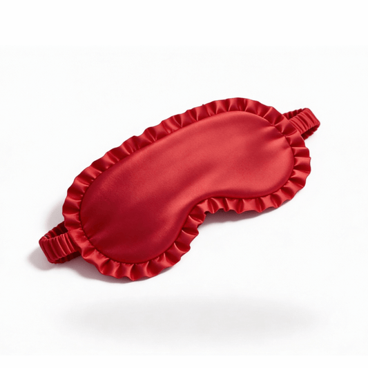 Silky Red Sleep Mask